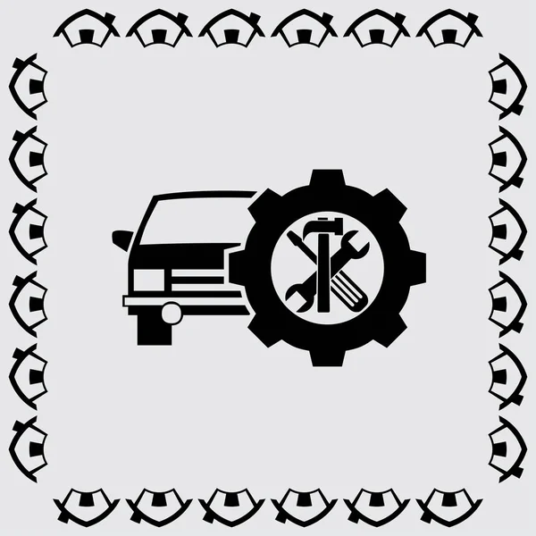 Ícone de reparação de automóveis —  Vetores de Stock