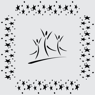 başarı ekip illüstrasyon