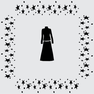 Giysi simge tasarlamak 