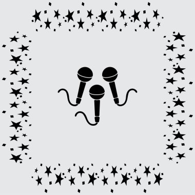 dinamik mikrofon simgesi