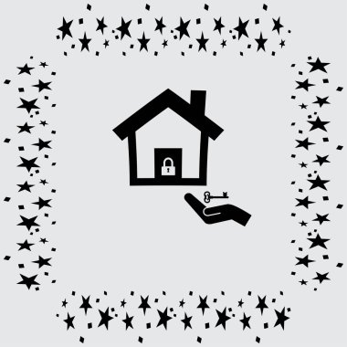 ev, kilit ve anahtar