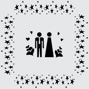  Erkek ve kadın simgesiyle