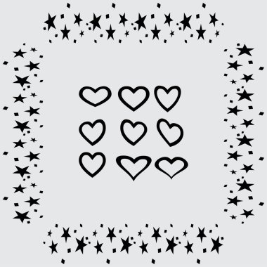 Kalp simgesi, illüstrasyon