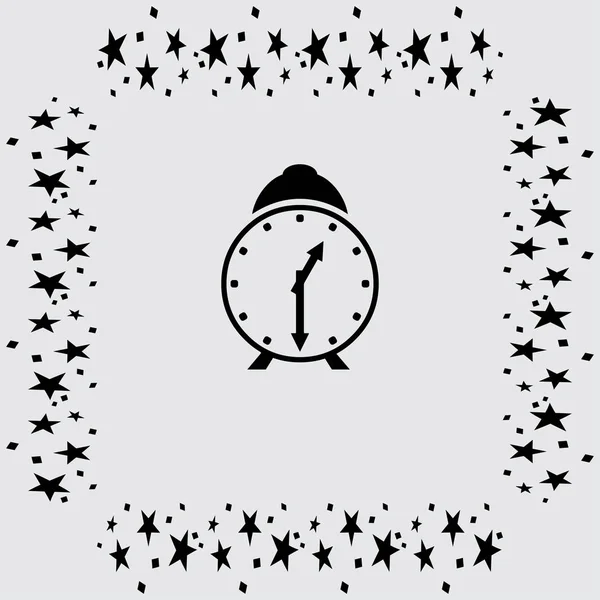 Reloj despertador ilustración — Vector de stock