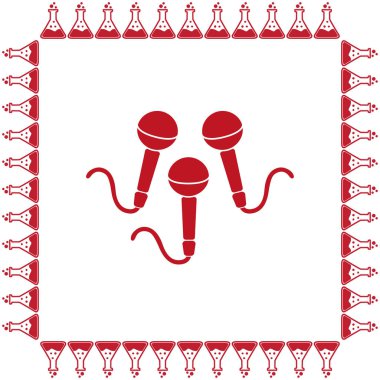 dinamik mikrofon simgesi