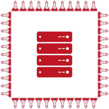 bilgisayar sunucusu simgesi