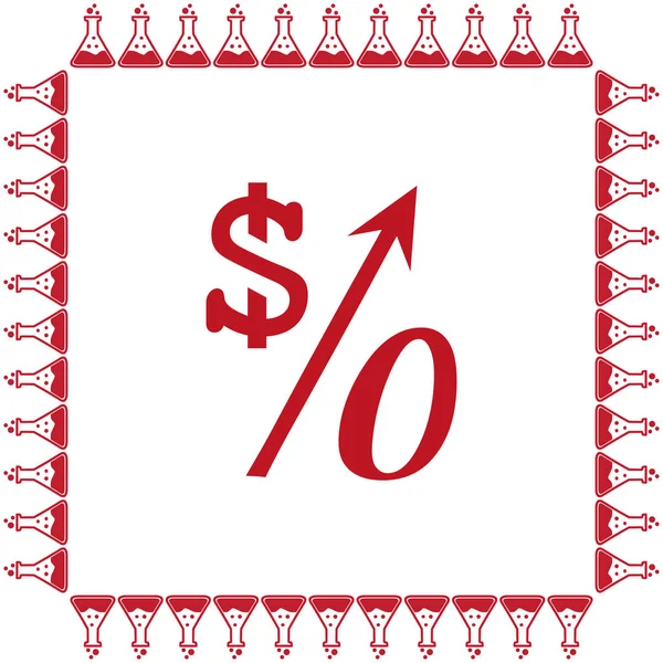 Yüzde ve para simgesi