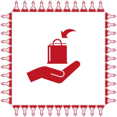 alışveriş çantası simgesi