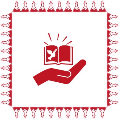 İncil kitap el simgesi