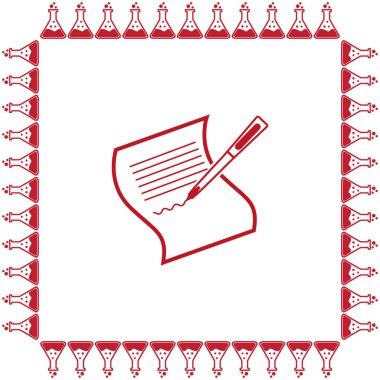 Denetim listesi ve kalem simgesini