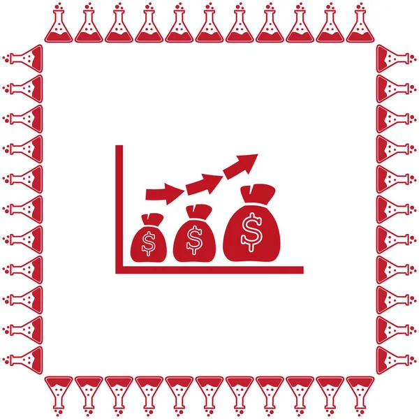 Çanta simgeyle grafik