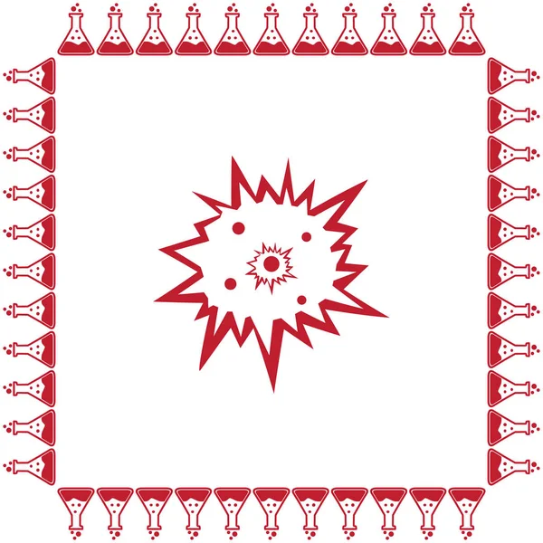 Düz patlama simgesi