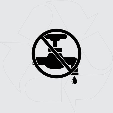 Su işareti illüstrasyon kaydetmek