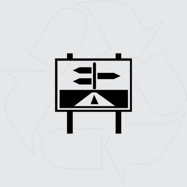 İmza posta vektör simgesi