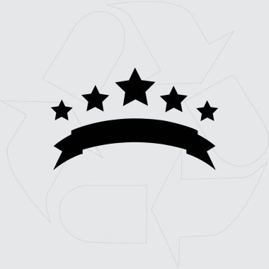 beş yıldız simgesi