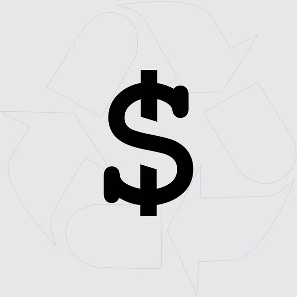 Geld-Symbol - Symbol — Stockvektor