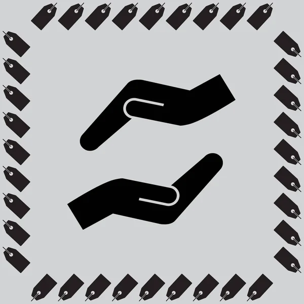 Einfaches Web-Symbol — Stockvektor