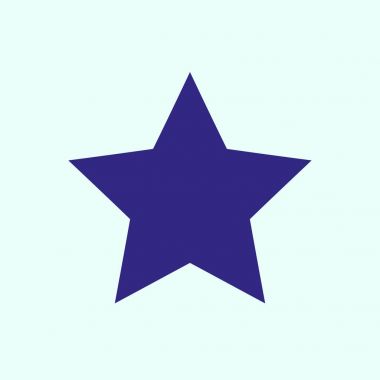 Yıldız Düz Simgesi