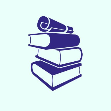 Kitap Düz Simgesi
