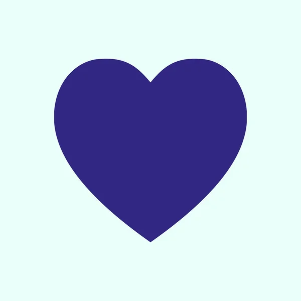 Икона сердца, знак любви — стоковый вектор