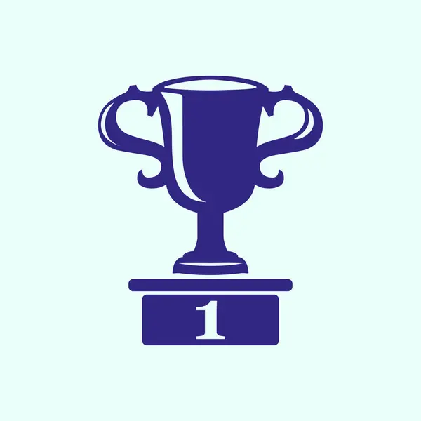 Champions cup pictogram — Stockvector