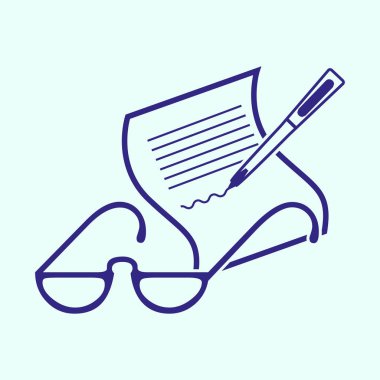 Gözlük simgesi simgesi