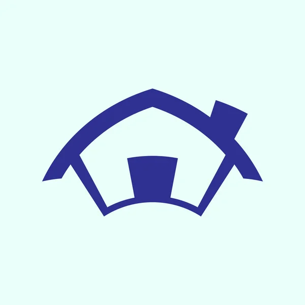 Icono de casa, casa — Vector de stock