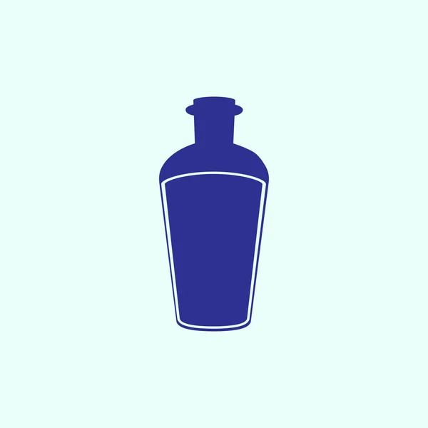 Flasche Web-Ikone — Stockvektor