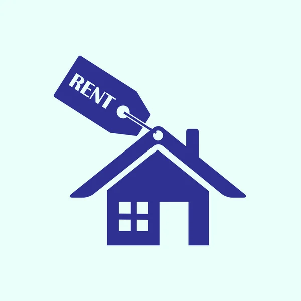 House for rent web icon — Stock Vector