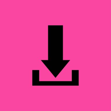 Download düz simgesi