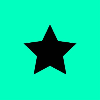 Yıldız Düz Simgesi