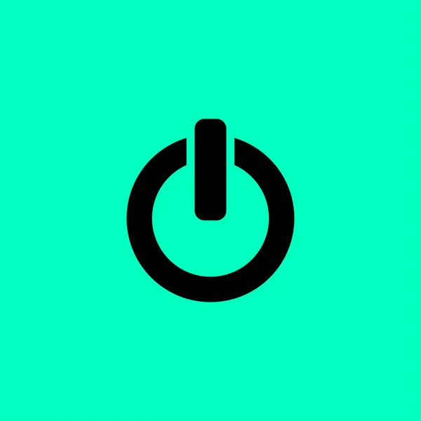 Icono del interruptor de encendido / apagado — Vector de stock