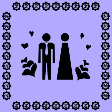 Erkek ve kadın simgesiyle