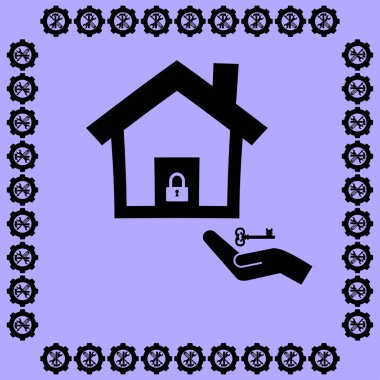 ev, kilit ve anahtar