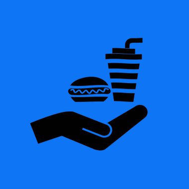 Sosisli ve içki simgesi