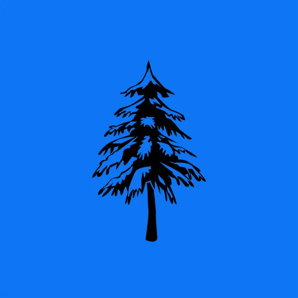 Иконка дерева — стоковый вектор