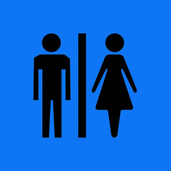 男性と女性の記号 — ストックベクタ