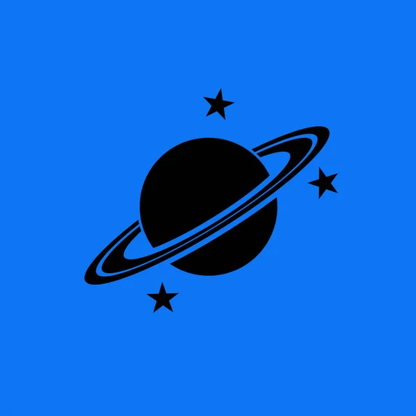 Planeta ploché ikony — Stockový vektor