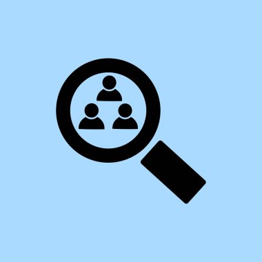 Büyütme cam simgesi