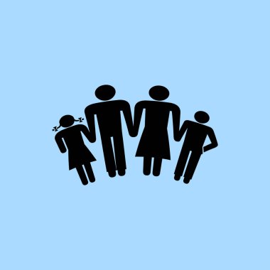 Aile kutsal kişilerin resmi çizimi 