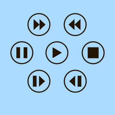 Media player kontrol butonu
