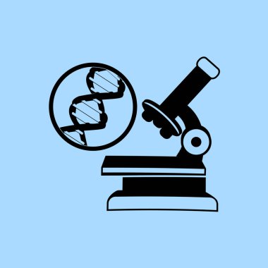 mikroskop simge tasarlamak 