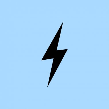  Yıldırım simge tasarlamak 