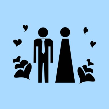 Erkek ve kadın simgesiyle