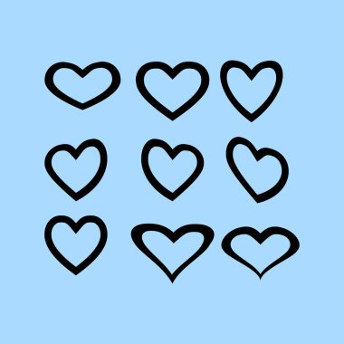 Kalp simgesi, illüstrasyon