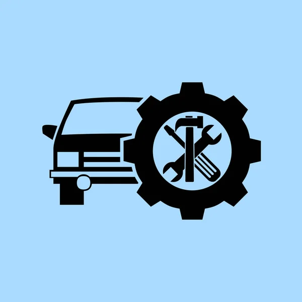 Icono de reparación de automóviles — Vector de stock