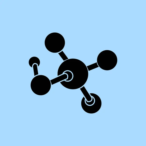 Молекули значок ілюстрація — стоковий вектор