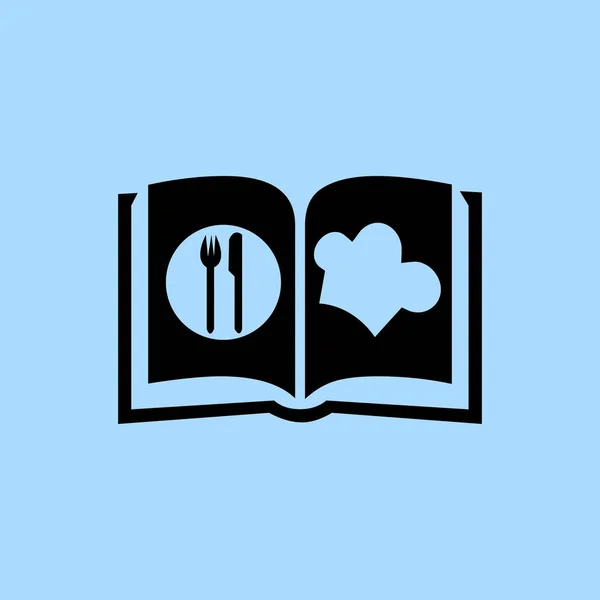 Cuoco libro illustrazione — Vettoriale Stock