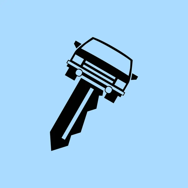 Car key  illustration — Stock Vector