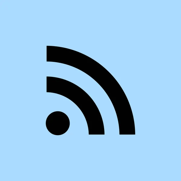 Illustration de l'icône Wi-Fi — Image vectorielle